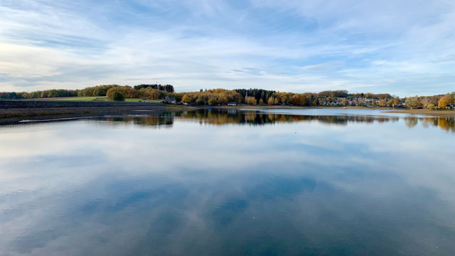 Herbststimmung an der Bever-Talsperre Herbststimmung an der Bever-Talsperre