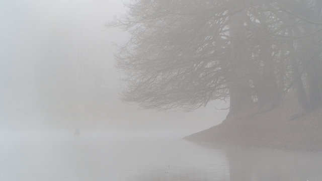 Nebel an der Lingese-Talsperre Nebel an der Lingese-Talsperre