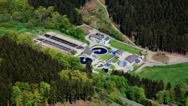 Klärwerk Marienheide, Foto: Peter Sondermann, 2018 Klärwerk Marienheide, Foto: Peter Sondermann, 2018