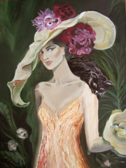 Dame mit Hut (Hildegard Burggraef) Dame mit Hut (Hildegard Burggraef)