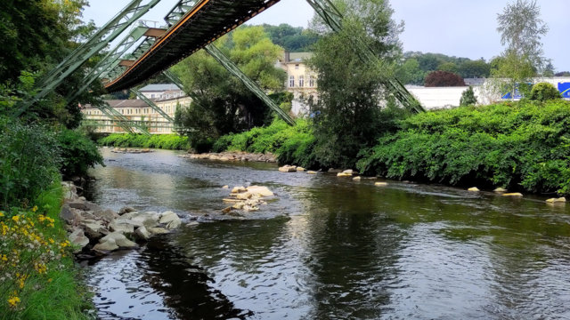 Wupper oberhalb Bayer bis Pestalozzistraße Wupper oberhalb Bayer bis Pestalozzistraße