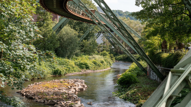 Wupper im Stadtgebiet Wuppertal Wupper im Stadtgebiet Wuppertal