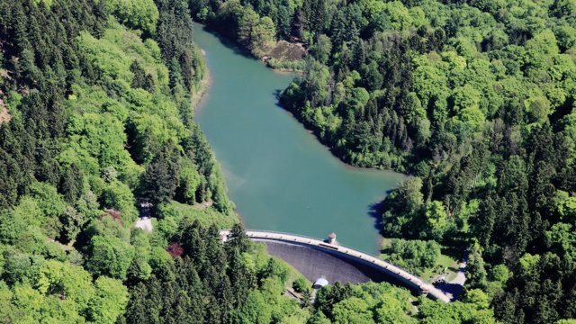 Ronsdorfer Talsperre, Foto: Peter Sondermann 2017 Ronsdorfer Talsperre, Foto: Peter Sondermann 2017