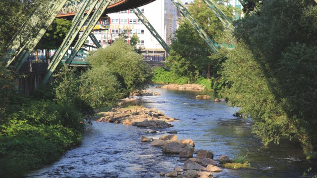 Renaturierter Wupperabschnitt Renaturierter Wupperabschnitt