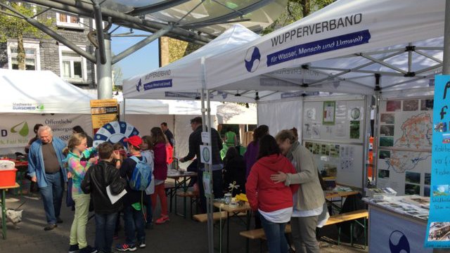 Umweltmarkt im Rahmen der Burscheider Umweltwoche