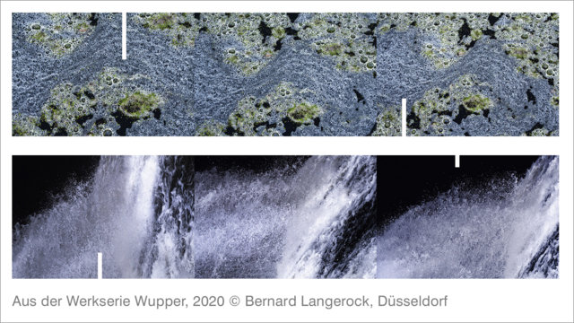 Aus der Werkserie Wupper, 2020 © Bernard Langerock, Düsseldorf Aus der Werkserie Wupper, 2020 © Bernard Langerock, Düsseldorf