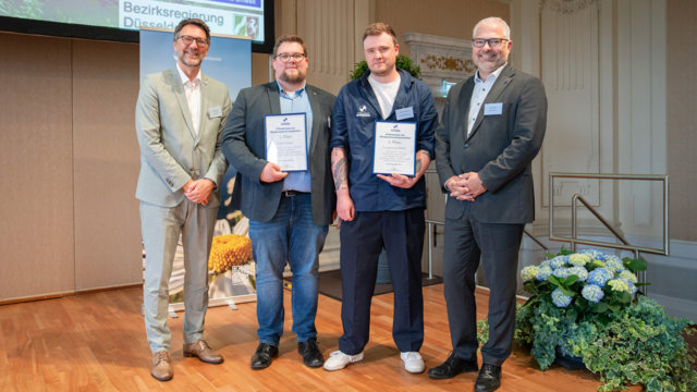 Prämierung von Studienarbeiten beim Symposium Flussgebietsmanagement