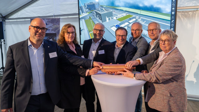 Grundsteinlegung Kläranlage Leverkusen, Zeitkapsel